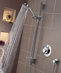 Zoo 2 hole deck mounted bath shower mixer on display in the A&R Bathroom Solutions, 129 Old County Road, Crumlin, Dublin 12, Ireland